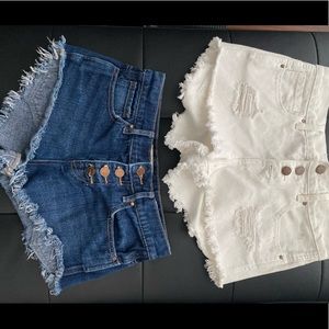 2 pairs of Bullhead shorts